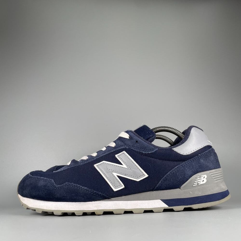 New Balance 515 Men’s 10.5 D Blue Suede Low Top Lace-Up Sneakers Casual Shoe GUC